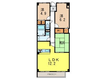 間取図 夙川レッチオ　レジデンツァ