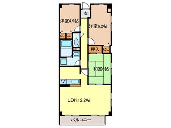 間取図 夙川レッチオ　レジデンツァ