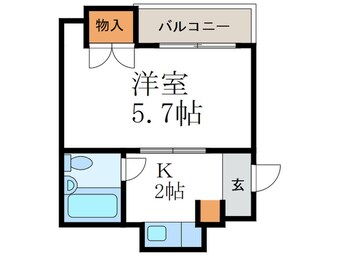 間取図 ラビットハイツ