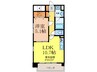 セリ－ゼウエスト 1LDKの間取り