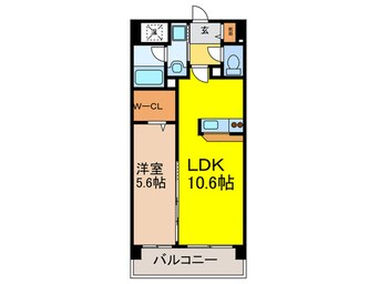 間取図 セリ－ゼウエスト