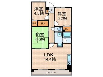 間取図 アプリーレ垂水