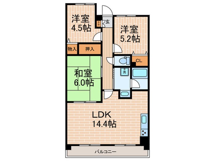 間取り図 アプリーレ垂水