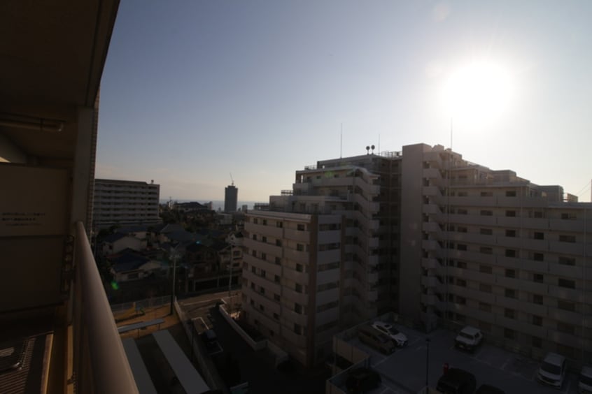 室内からの展望 アプリーレ垂水