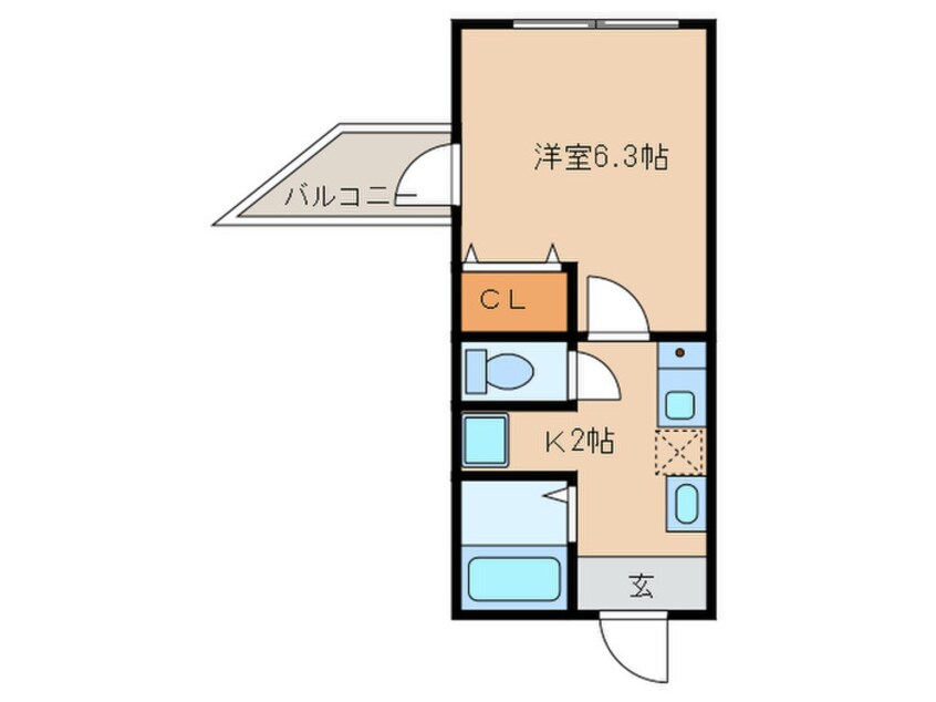 間取図 西山ハイツ