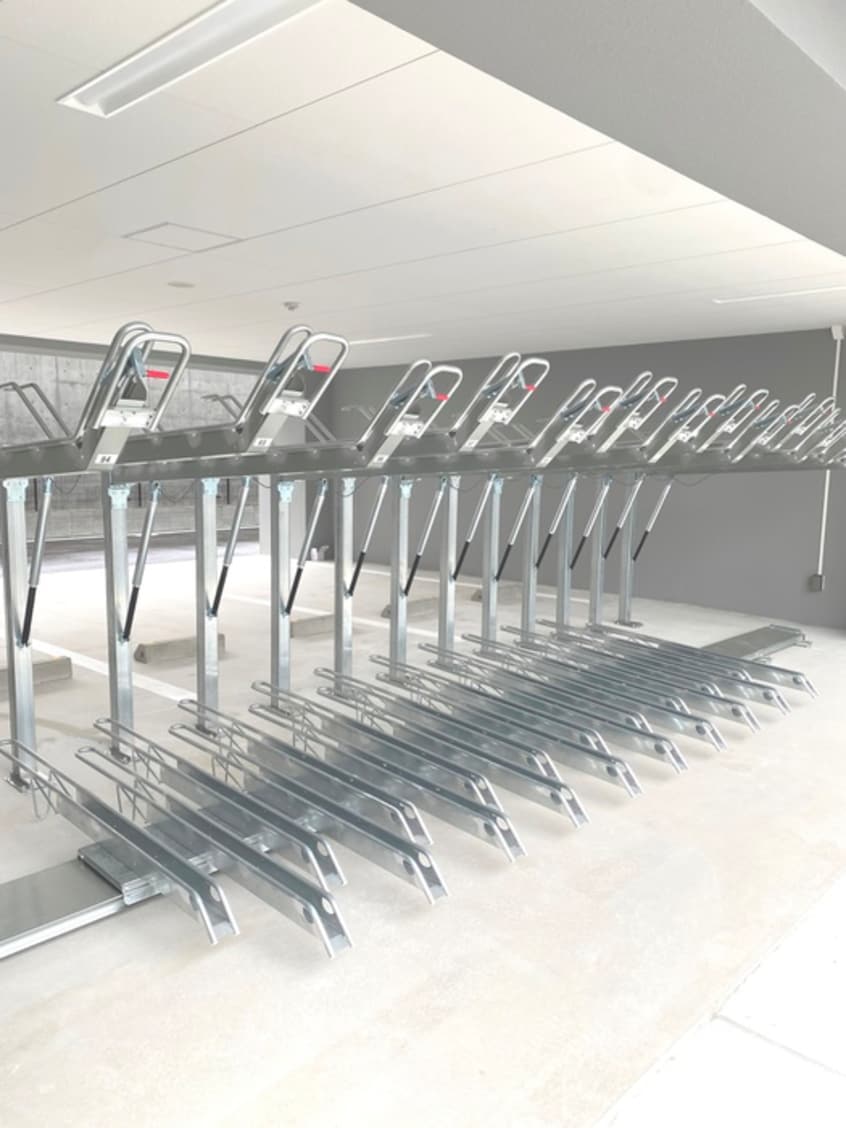 駐輪場 ｺﾝﾌｫﾘｱ･ﾘｳﾞ新大阪西宮原ｿﾙﾃﾗｽ