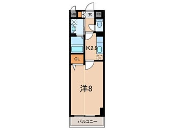 間取図 フラットＦ