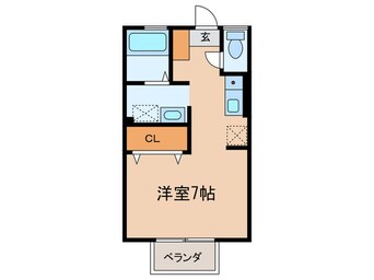 間取図 アミティエ三生園