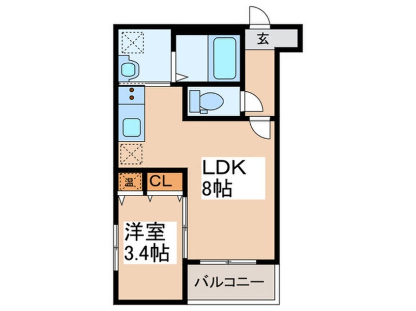 間取図 アバンティオエクラ