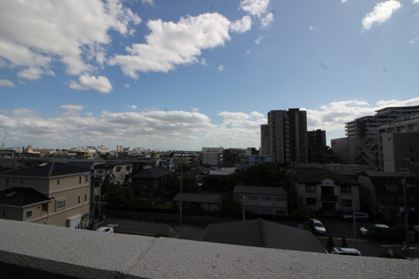 室内からの展望 ルネスリベルタ甲南山手