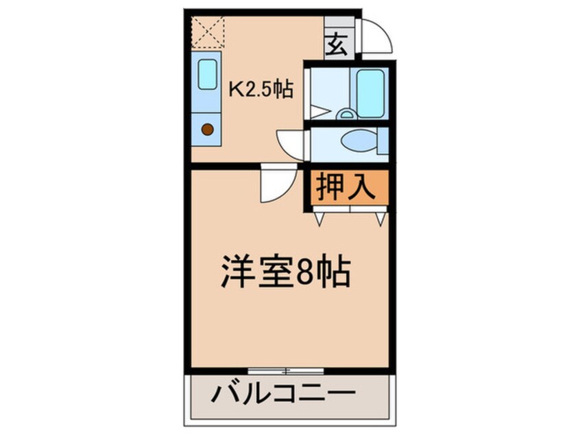 間取図 ﾘﾊﾞｰﾋﾙｽﾞ