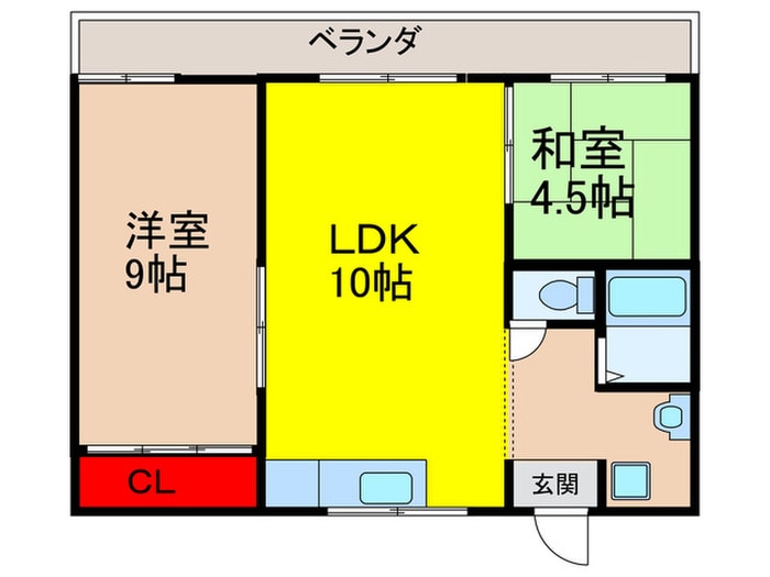 間取り図 リバティハイツ