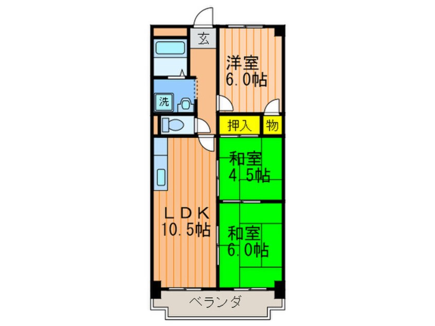 間取図 プリ－ミエル