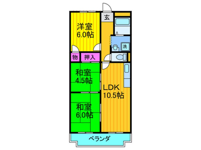 間取図 プリ－ミエル