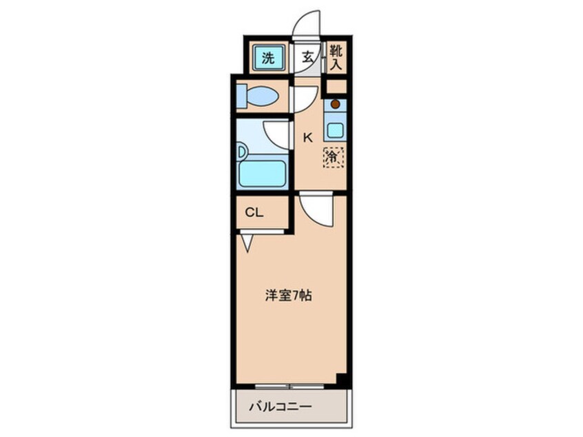 間取図 なかよしマンション四条大宮