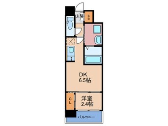 間取図 セレニテ天六リアン