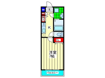 間取図 Massimo鶴見