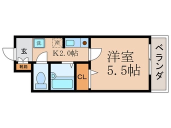 間取図 ＬＡＣＡＳＡ山科