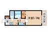ＬＡＣＡＳＡ山科 1Kの間取り