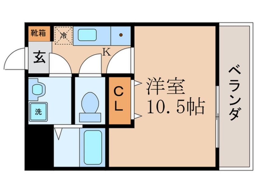 間取図 ＬＡＣＡＳＡ山科