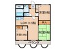 ケイズガ－デン鍛冶塚 3LDKの間取り