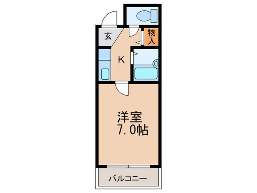 間取図 大宝都島ル・グラン