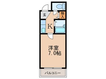 間取図 大宝都島ル・グラン