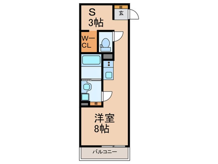 間取り図 S-MOVE緑橋Ⅱ