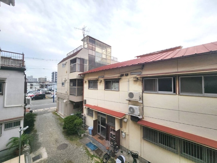 室内からの展望 コーポ香田