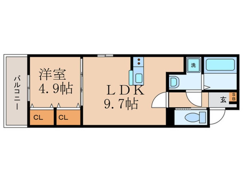 間取図 仮)醍醐東合場町12_Z-MAISON