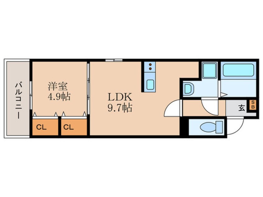 間取図 仮)醍醐東合場町12_Z-MAISON