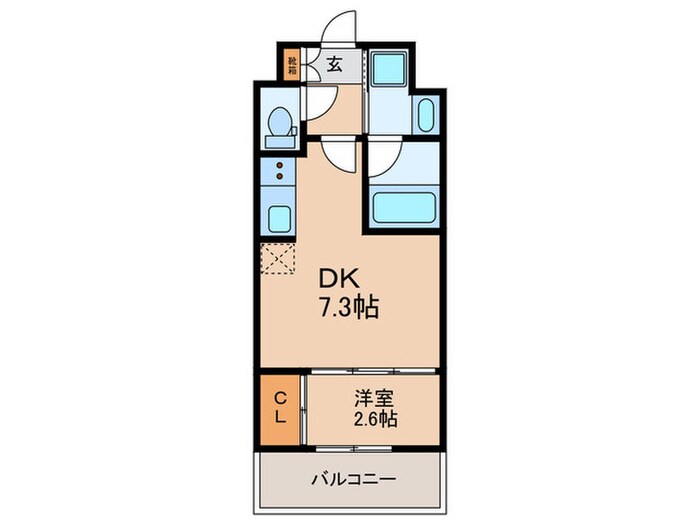 間取り図 仮)コンフォリア・リヴ淡路