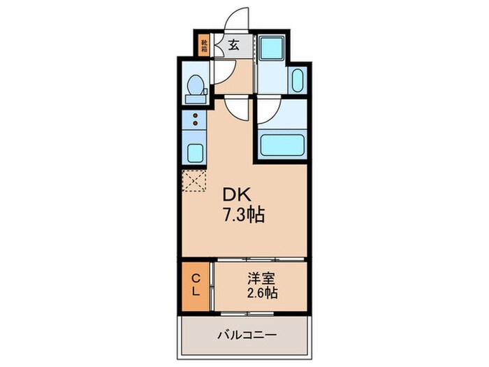 間取り図 仮)コンフォリア・リヴ淡路