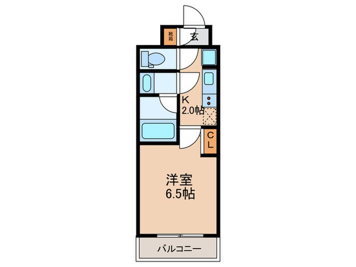 間取り図 仮)コンフォリア・リヴ淡路
