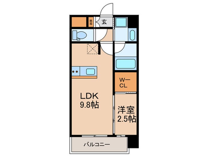 間取り図 仮)コンフォリア・リヴ淡路