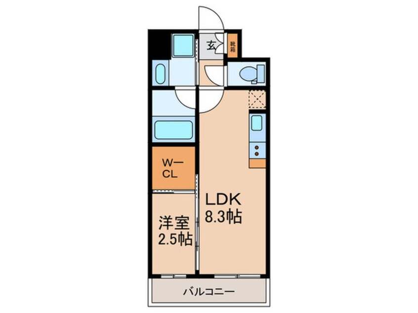間取図 仮)コンフォリア・リヴ淡路