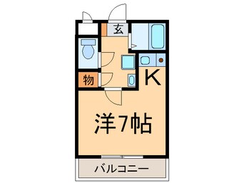 間取図 パサ－ジュ西舞子