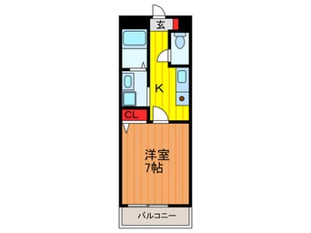 間取図 クロ－バ－ハイツ