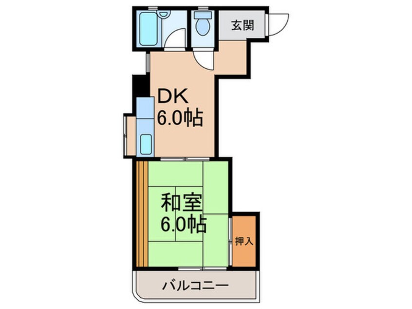 間取図 プチパレス