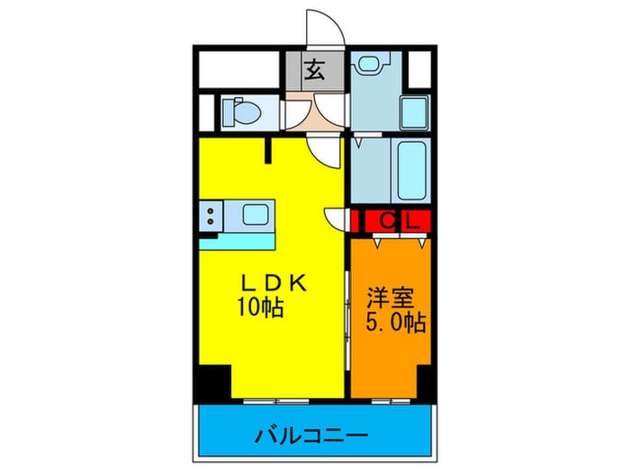 間取り図 CAVANA梅田北