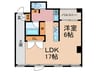 A-Terrace 1LDKの間取り