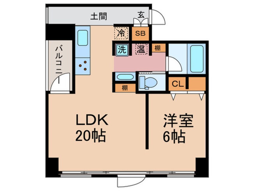 間取図 A-Terrace