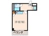 フロントリバー東難波 1Rの間取り