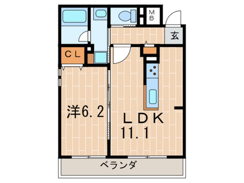 間取図 レガリアグランキューブ