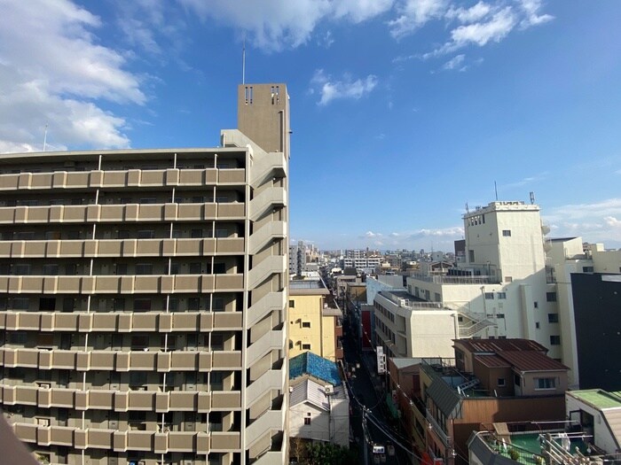 室内からの展望 ﾊﾟﾗｺﾞﾝ梅南ｽﾃｰｼｮﾝﾌﾛﾝﾄ