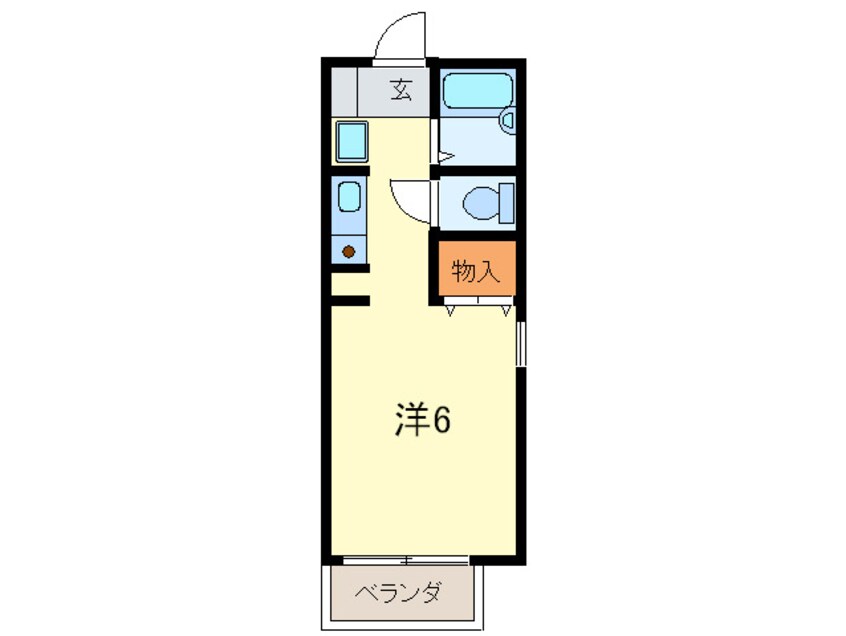 間取図 ジュネス仁川