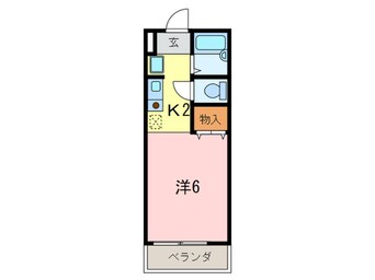 間取図 ジュネス仁川