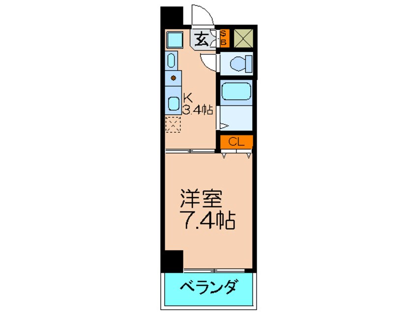 間取図 Ｐ－ｗｅｓｔ