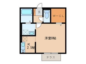 間取図 クレストパークⅡ