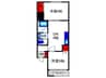 宏栄マンション 2DKの間取り